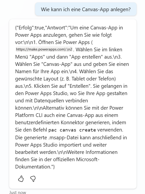 Test des Agentenverhaltens