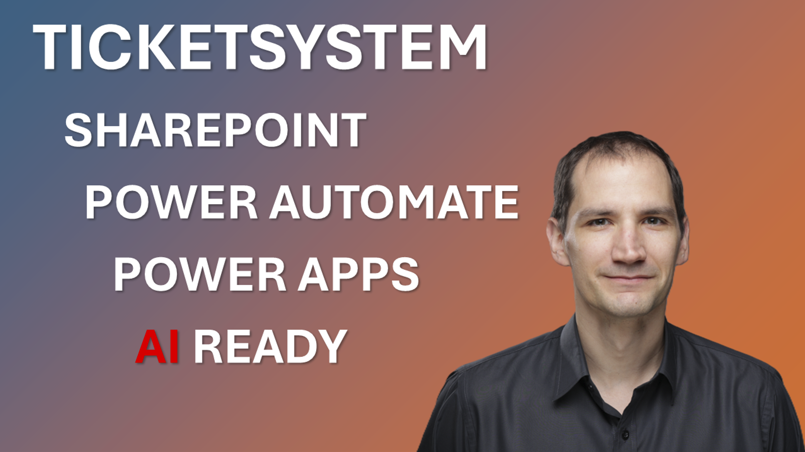 Ticketsystem mit SharePoint, Power Apps und Power Automate.