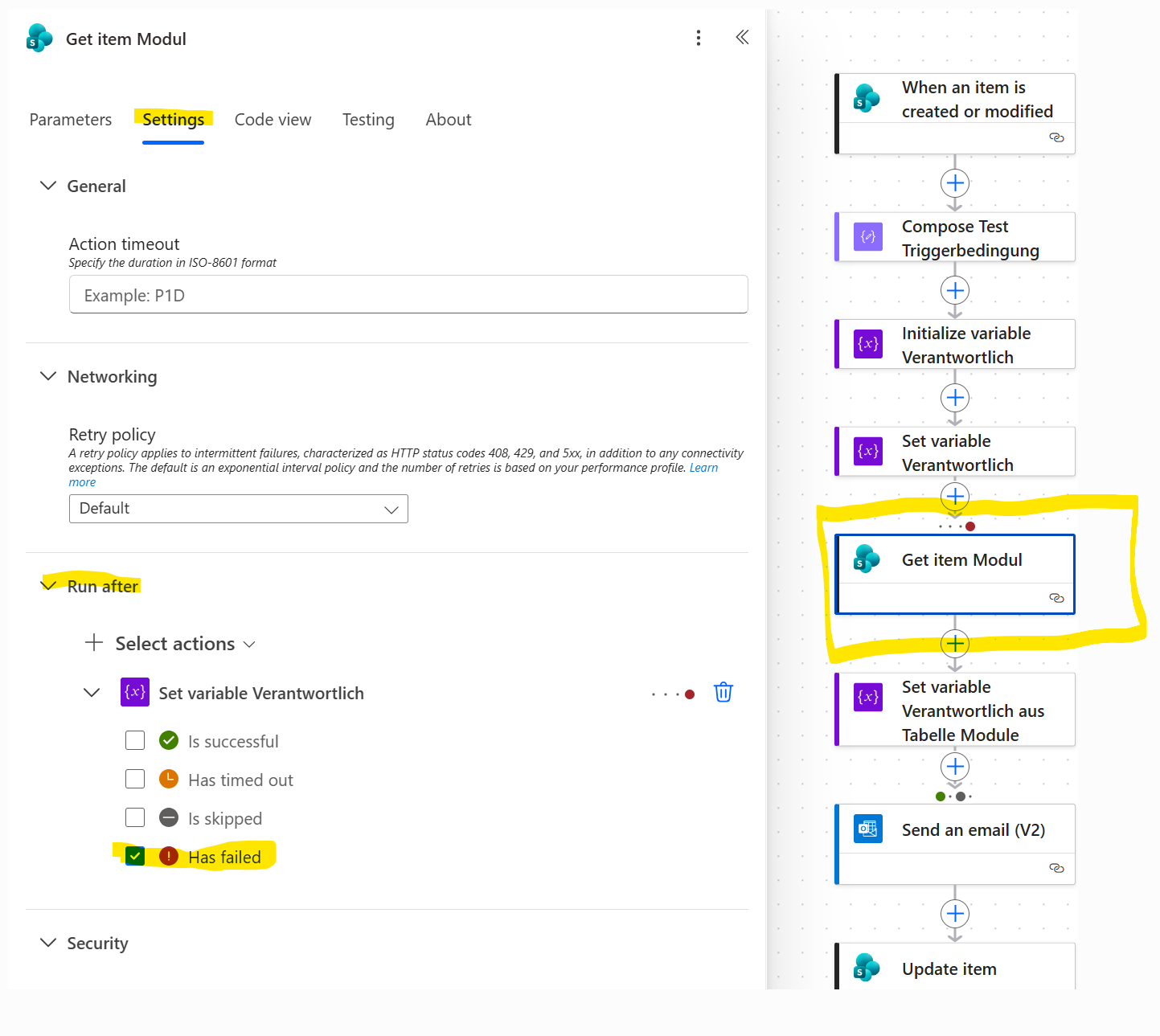 Ermittlung Verantwortliche aus Modul